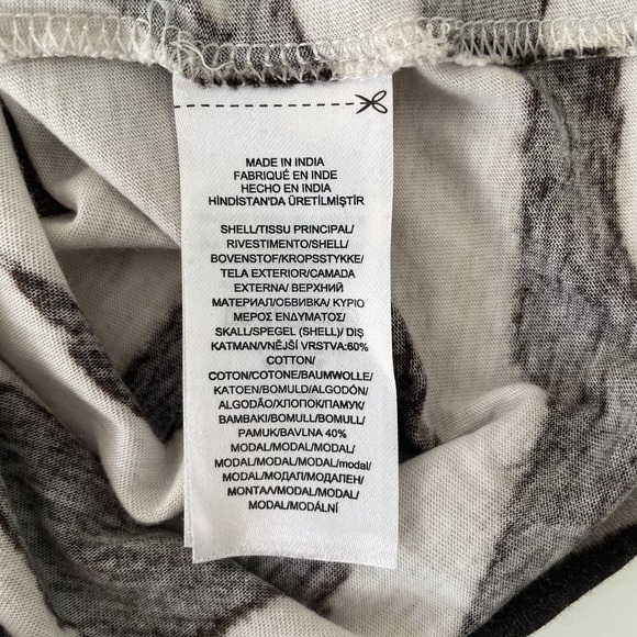 Ralph Lauren Animal Zebra Print Top Size M Stretch Knit Old Money Western Boho - Picture 7 of 8